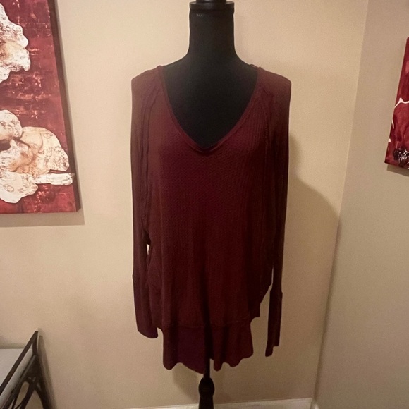 Free People Laguna Thermal Tunic, size Large - Picture 4 of 10